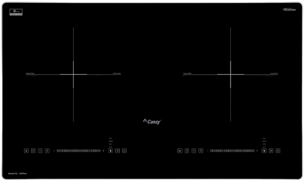 Bếp từ đôi canzy CZ 699 Plus bảo hành toàn quốc chính hãng