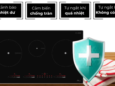 Bếp từ 3 vùng Canzy CZ 856HN