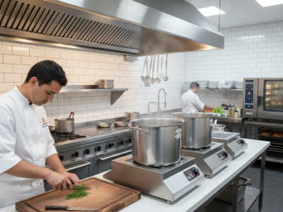 Bếp từ công nghiệp Fuger được các nhà hàng lớn tin dùng