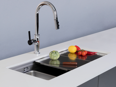 Bồn rửa chén Kluger KG8644FS Plus dòng Premium