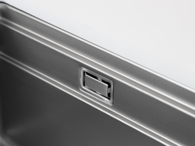 Bồn rửa chén Kluger KG8644FS Plus lắp đặt thực tế đẹp tinh tế