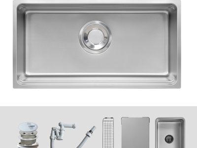 Bồn rửa chén Kluger KU8844FS Plus chậu cao cấp nhập khẩu