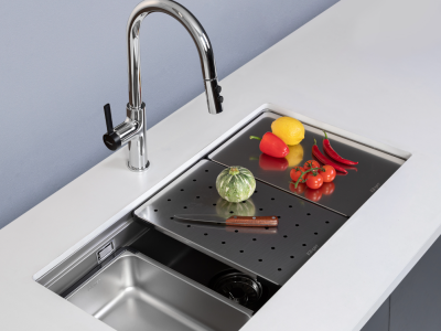 Chậu rửa bát KG8644FS Plus đẹp không tì vết