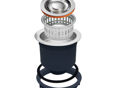 Chậu rửa bát Kluger KU6045FS Basic siphon cao cấp