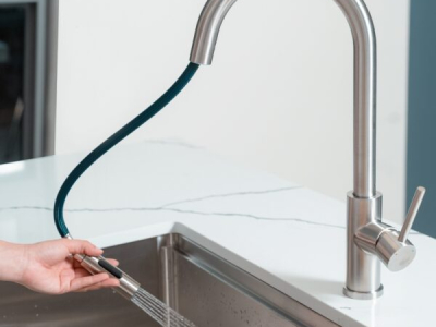 Vòi rửa bát dây rút Konox Reno nóng lạnh hàng cao cấp nhất