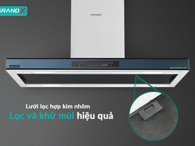 Máy hút mùi đảo Grand X GX H90IL89 nhập khẩu cao cấp
