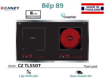 Bếp 1 từ 1 điện Canzy CZ TL55DT
