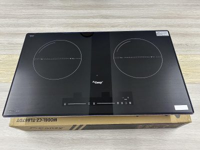 Bếp 1 từ 1 hồng ngoại Canzy CZ TL867DT bếp đôi 2 vùng nấu
