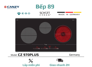 Bếp 2 từ 1 hồng ngoại Canzy CZ 970PLUS