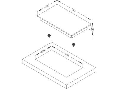 Bếp hồng ngoại domino Malloca MDI 302 bếp 2 điện thông số