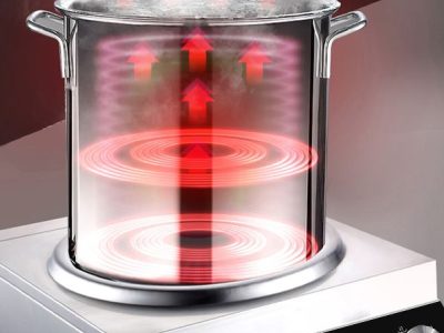 Bếp từ công nghiệp lõm Kocher CI-3500C nấu siêu tốc