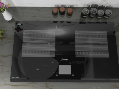 Bếp từ đôi Canzy CZ 9928GM- kính Schott Ceran mâm EGO