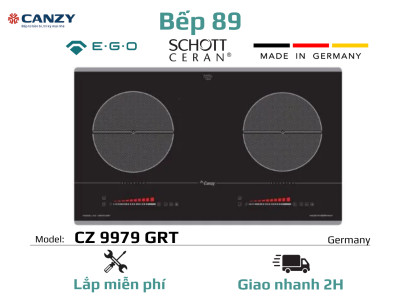 Bếp từ đôi Canzy CZ 9979 GRT