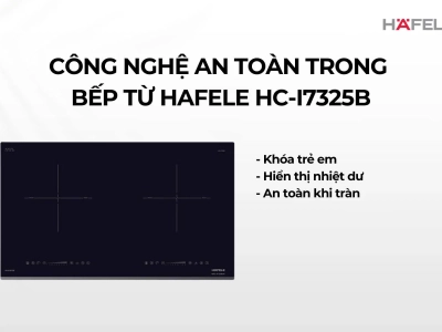 Bếp từ đôi HC-I7325B nhập Đức 533.09.979 vượt trội phân khúc