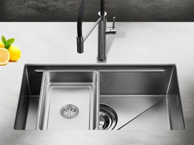 Chậu rửa bát GrandX GX6845 Volcano chậu cao cấp 1 hố