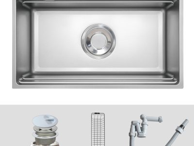 Chậu rửa bát Kluger KG7644FS Basic 1 hố kiểu