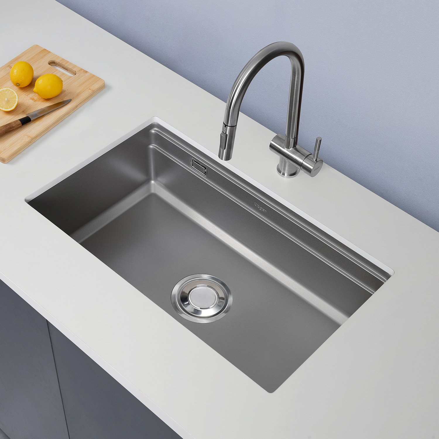 Chậu rửa bát Kluger KG7644FS Basic chậu 1 hố kiểu Nhật
