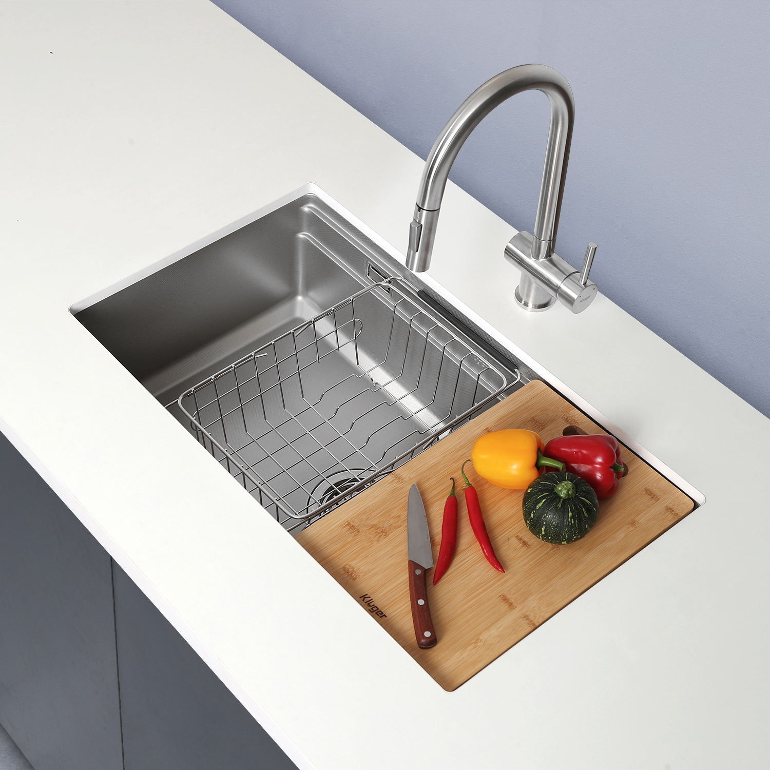 Chậu rửa bát Kluger KG7644FS Plus phong cách Nhật