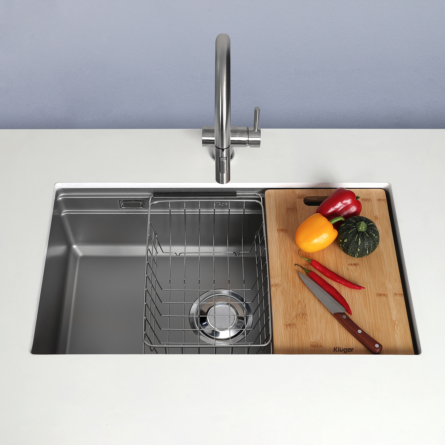 Chậu rửa bát Kluger KG7644FS Plus thiết kế tinh tế Chậu rửa bát Kluger KG7644FS Plus thiết kế tinh tế