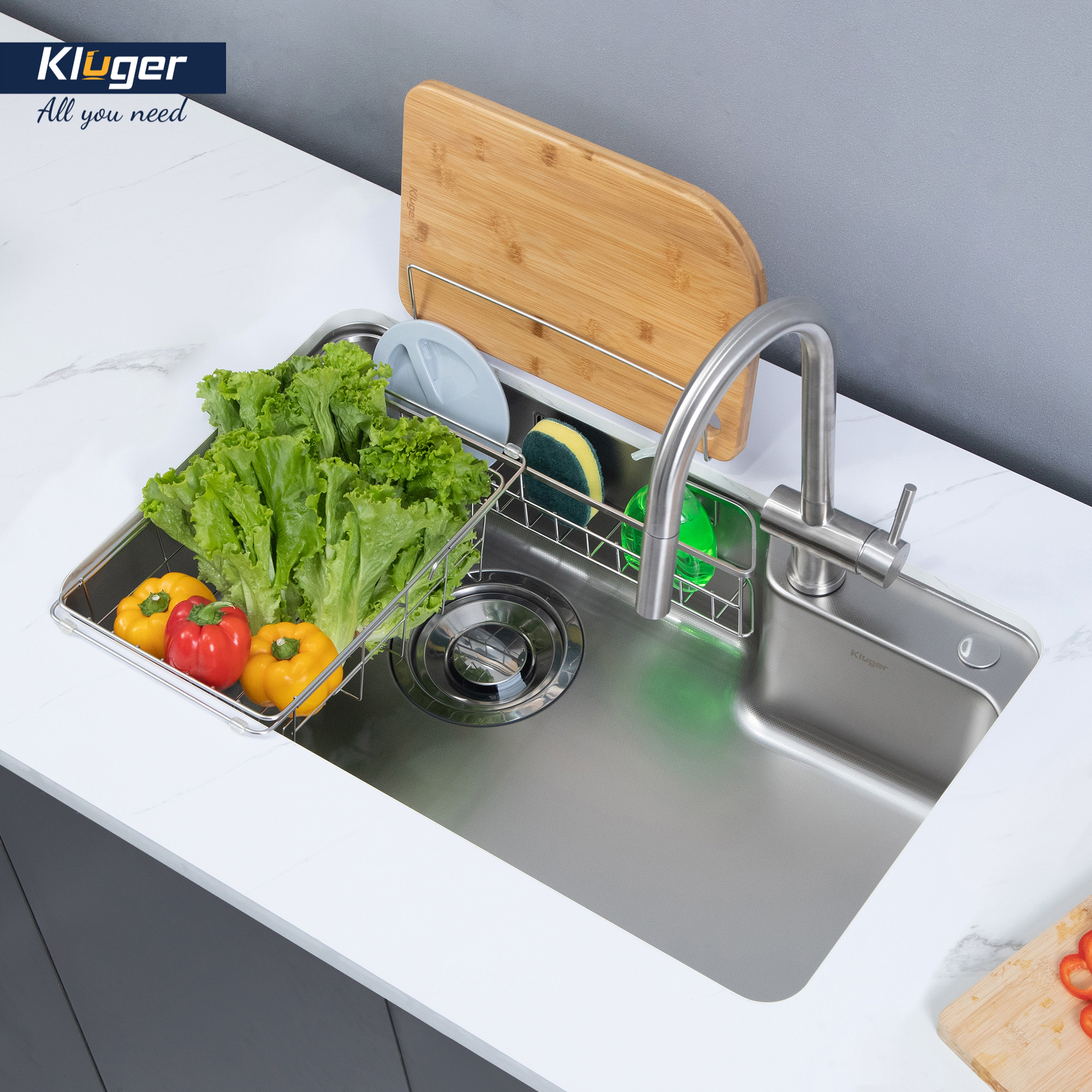 Chậu rửa bát Kluger KH8048FS – S80 Plus sang trọng