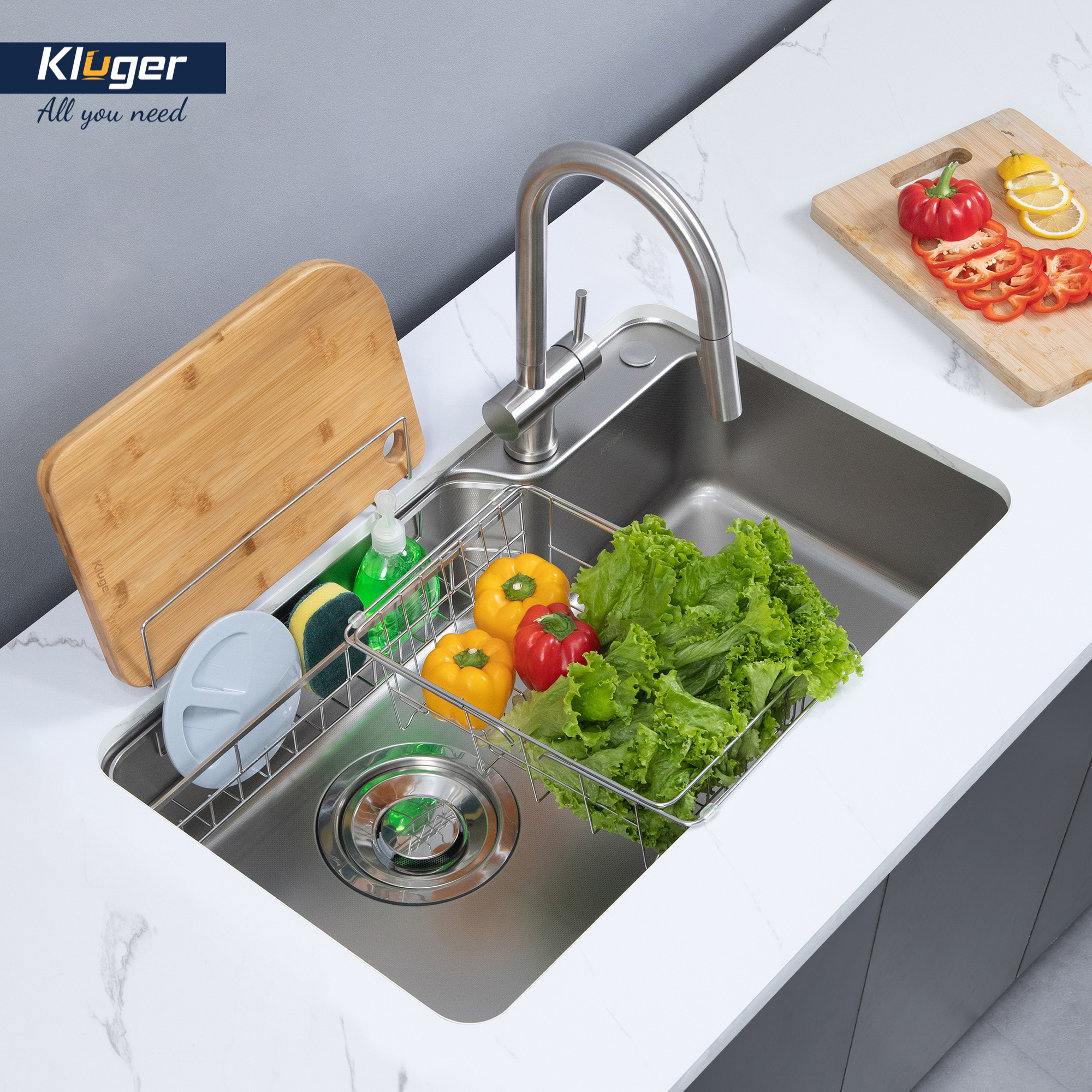 Chậu rửa bát Kluger KH8048FS – S80 Plus tinh hoa Nhật