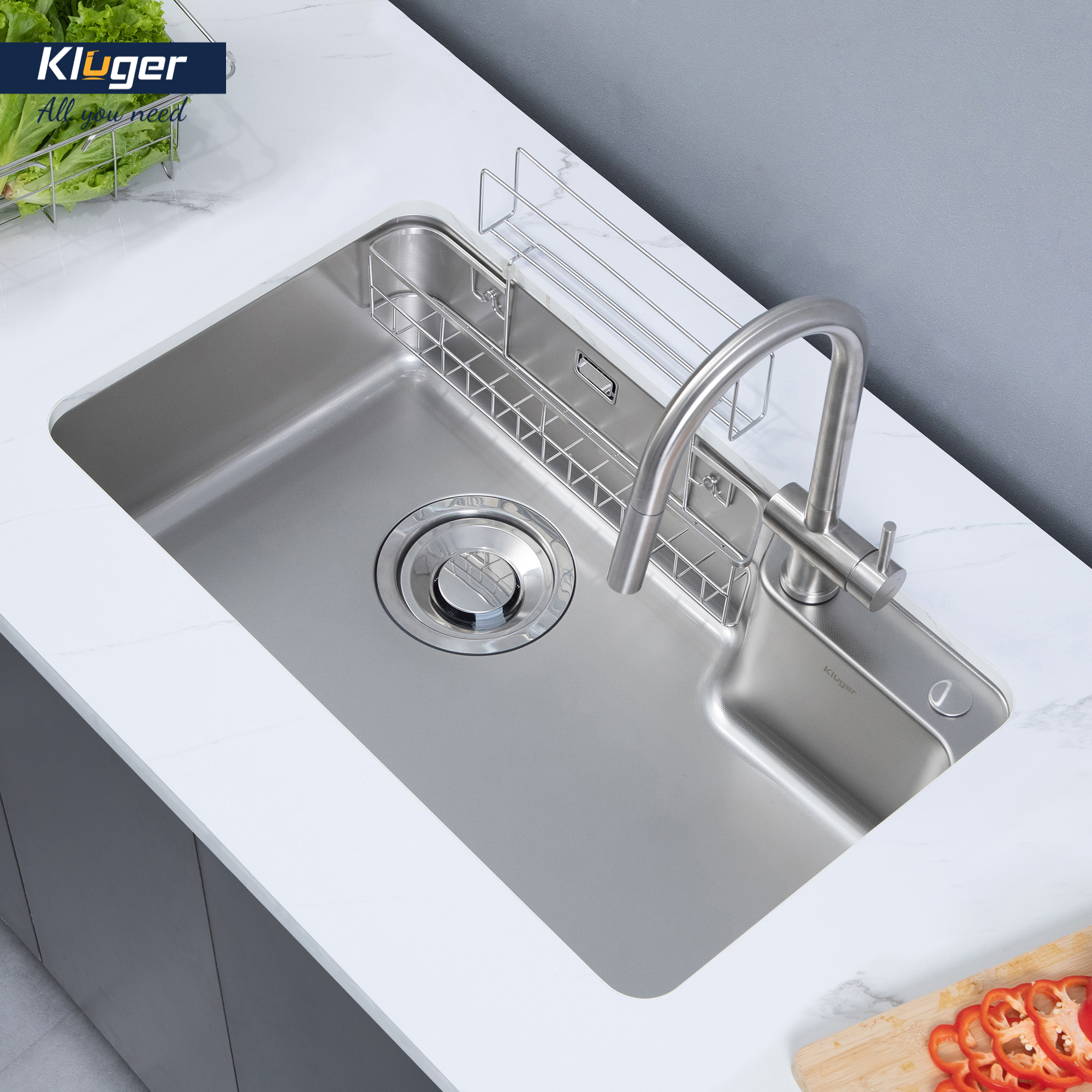 Chậu rửa bát Kluger KH8048FS – S80 công nghệ Nhật Bản