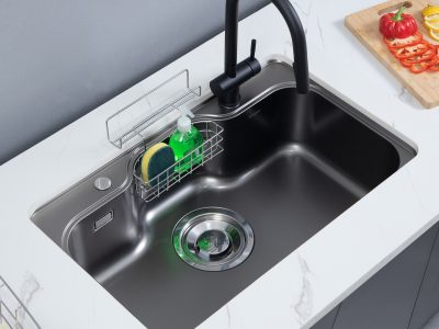 Chậu rửa bát Kluger KT8050FB – S80 chậu 1 hố thiết kế tỉ mĩ