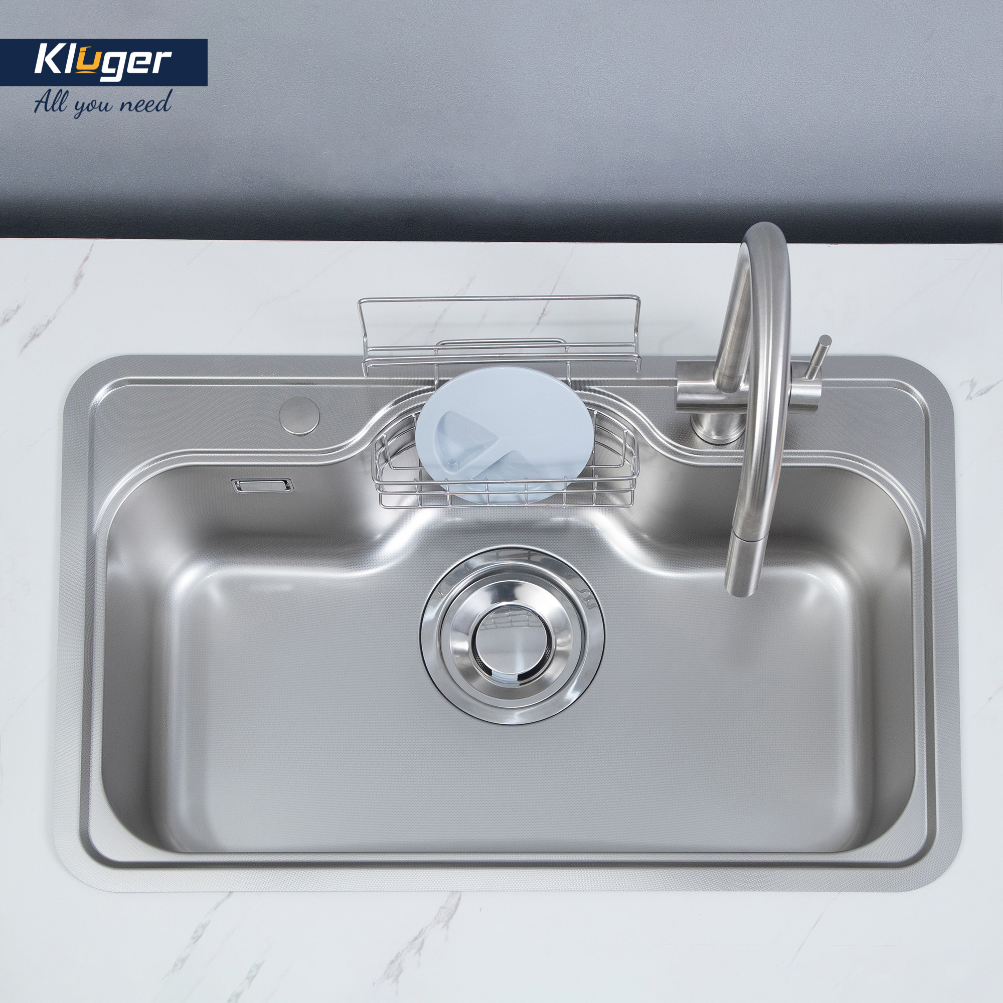 Chậu rửa bát Kluger KT8050FS – S80 - chậu 1 hố phong cách Nhật