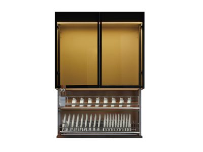 Giá bát đĩa nâng hạ điện GrandX XL.80EM nan oval