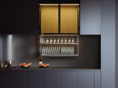 Giá bát đĩa nâng hạ điện GrandX XL.80EM nan oval kiệt tác