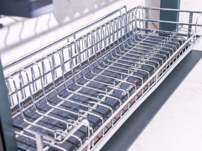 Giá bát đĩa nâng hạ điện GrandX XL.80EM nan oval sang trọng