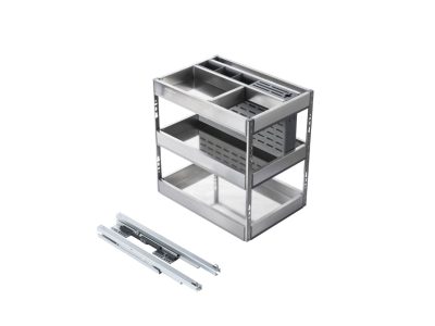 Giá đựng chai lọ gia vị dao thớt GrandX XK.B25S