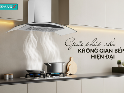 Hút mùi kính cong GX H70C55 giải pháp tối ưu