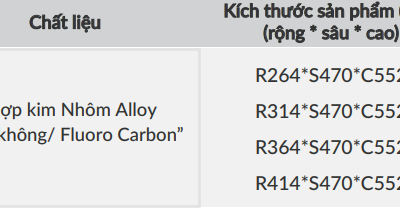 Kệ gia vị GrandX XS.30T Titanium kích thước