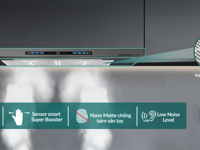 Máy hút mùi GrandX GX H70F85G nhập khẩu