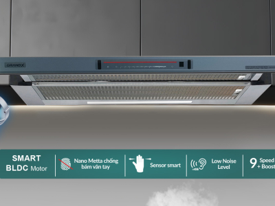 Máy hút mùi âm tủ GrandX H70F72G động cơ BLDC