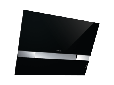 Máy hút mùi kính vát Malloca Kite Black K200B - Nhập khẩu Ý