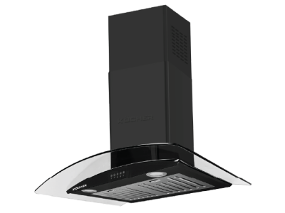 Máy hút mùi kính cong KOCHER K-8070V - Công suất mạnh 200W