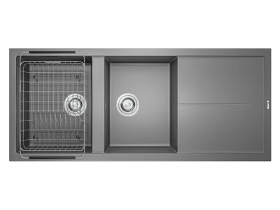 Chậu rửa bát đá Konox Livello Smart 1160 Grey